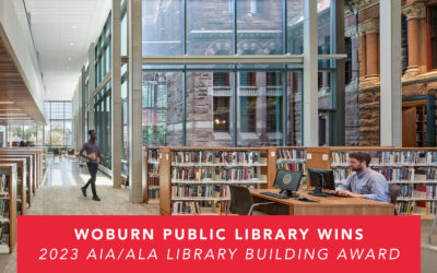 Woburn Library wins 2023 AIA/ALA Library Award